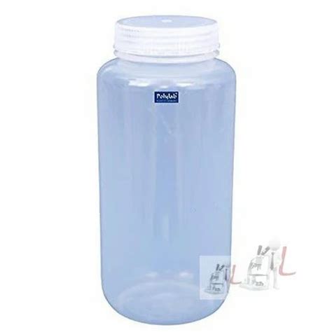 Polylab Plastic Reagent Bottle Wide Mouth Size Ml Pack Of Pcs