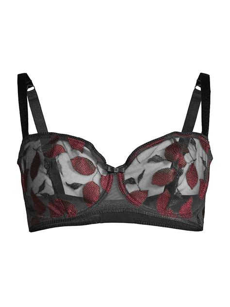 Buy Maison Lejaby Valse Unpadded Demi Cup Bra Volcano At 73 Off