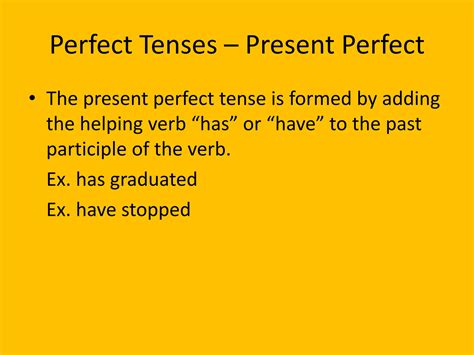 Perfect Tensespptx