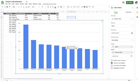 Graphs in Spreadsheets | DataCamp