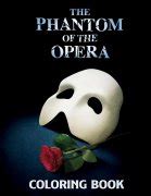 Buch PHANTOM DER OPER Coloring Book Malbuch Musical Playback