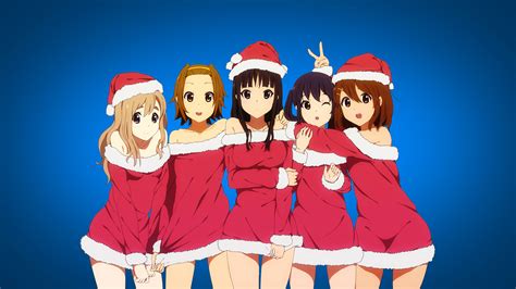 Cute Anime Girl Christmas Wallpapers HD | PixelsTalk.Net