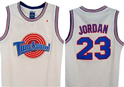 Michael Jordan Tune Squad Basketball 23 Jersey Cosplay Etsy