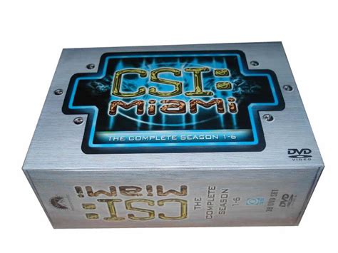 CSI MIAMI COMPLETE SEASONS 1 2 3 4 5 6 DVDs BOX SET Action Adventure