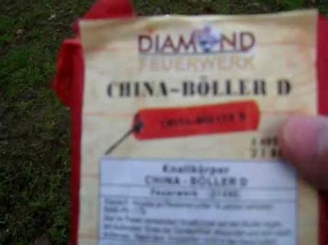 TEST Diamond China Böller D von 2009 noch sehr gute Charge