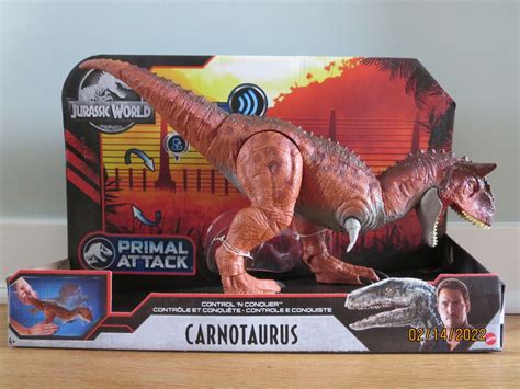 Mattel Jurassic World Control N Conquer Carnotaurus Ebay