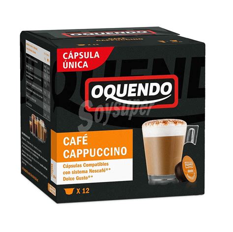 Oquendo Caf Cappuccino En C Psulas Uds