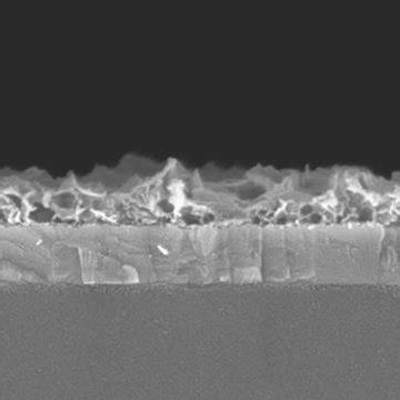 Top View And Cross Sectional Sem Images Of The A C Undoped And B D