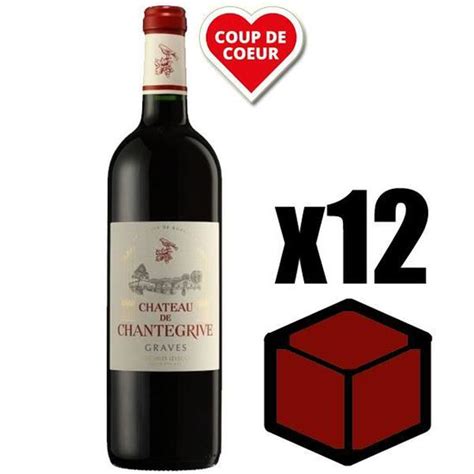 X Ch Teau Chantegrive Cl Aoc Graves Rouge Vin Rouge La Cave