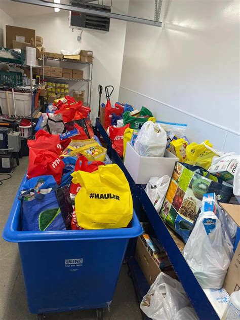 All Hands On Deck Food Drive Crams Trucks Full With Donations For Local