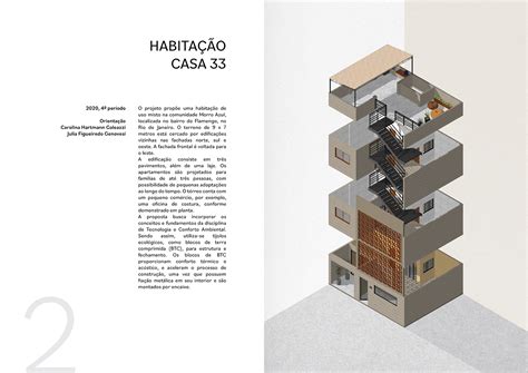 Portf Lio Estudante De Arquitetura Behance