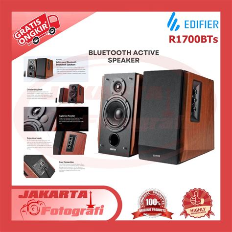 Jual Edifier R Bts Active Bluetooth Bookshelf Speakers Shopee