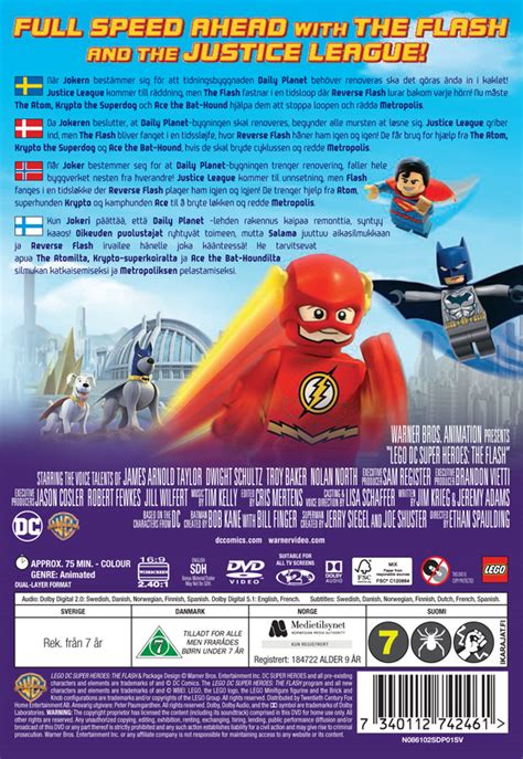 Lego Dc Super Heroes The Flash Dvd Film