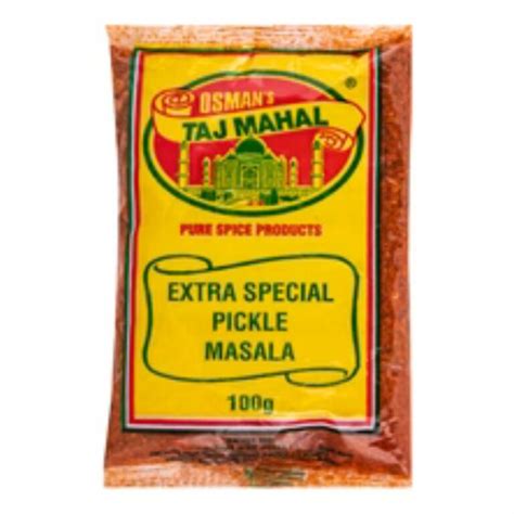 Osmans Taj Mahal Extra Special Pickle Masala Gr Superb Hyper