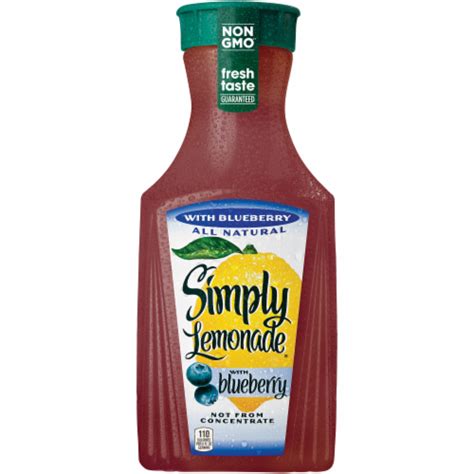 Simply Lemonade With Blueberry 59 Fl Oz Fred Meyer