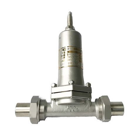 Industrial Cryogenic Pressure Reducing Valve Throme Plated Surface Ss