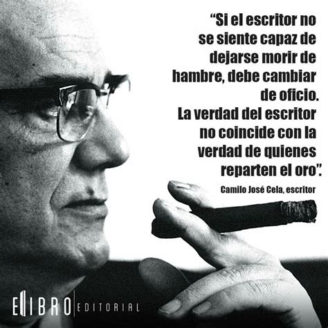 Camilo José Cela frases escritores