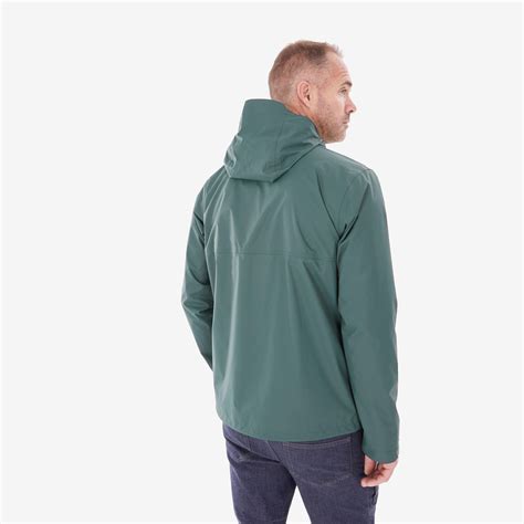 Wanderjacke Herren wasserdicht - NH500 grün QUECHUA | Decathlon