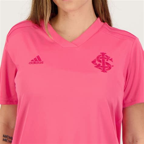 Camisa Adidas Internacional Outubro Rosa Feminina Futfanatics