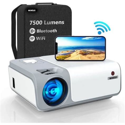 G Wifi Videoprojecteur Full Hd Bluetooth Wimius W Lumen