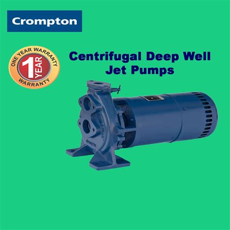 Single Phase Crompton Centrifugal Deep Well Jet Pumps At Best Price In