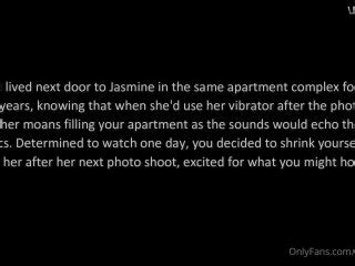Larger Than Life Neighbor Shrinks Himself To Spy On Horny Model Jasmine Giantess Video