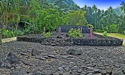 46 Tahiti Paea Maraé Arahurahu Monuments Polynésie