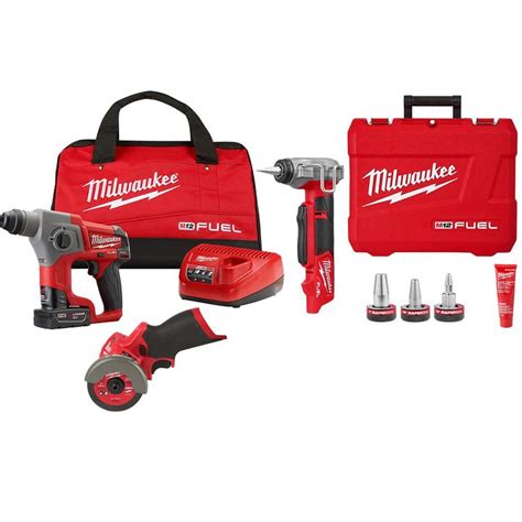 Milwaukee M12 Fuel 12 Volt Cordless 5 8 In Sds Plus Rotary Hammer W M12