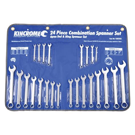 Kincrome Combination Spanner Set Piece Af Metric