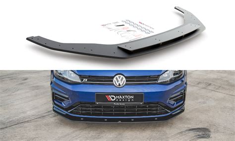 Racing Durability Front Splitter Vw Golf R R Line Facelift Our