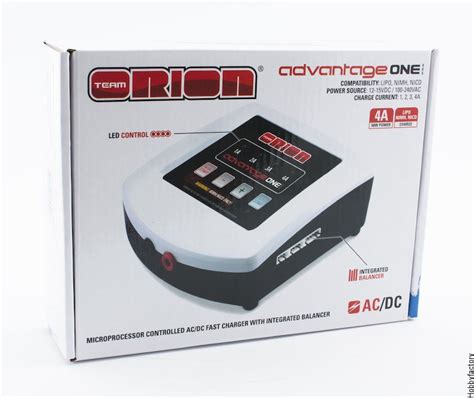 Team Orion Advantage ONE 405 AC DC Charger ORI30227 Älylaturit LiPo