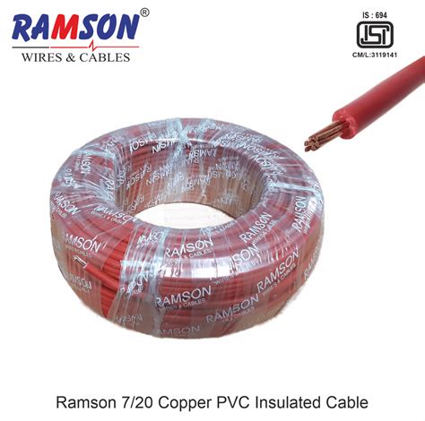 Ramson Solid Pvc Insulated Stranded Copper Wire Sqmm At Rs