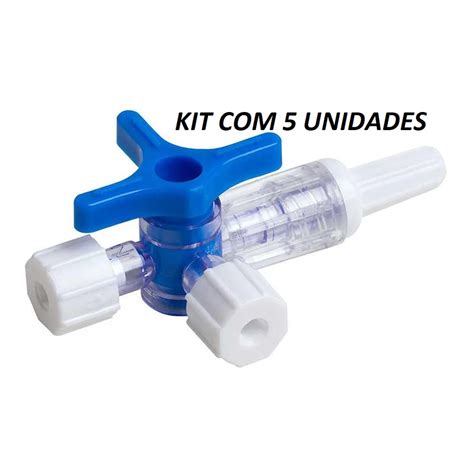 Kit Unidades De Torneira Descart Vel Vias Injex Torneirinha