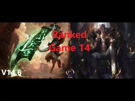 Ranked Game Riven Vs Sett Top League Of Legends V Youtube