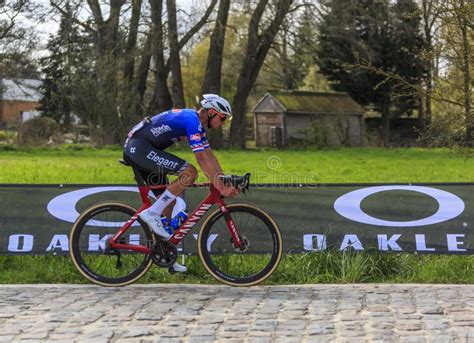 The Winner Of The Race Mathieu Van Der Poel Paris Roubaix