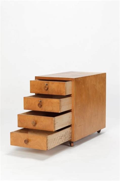 Swiss Office Furniture Drawer Birch Bauhaus 1930s At 1stdibs