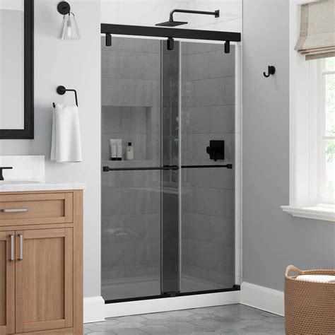 Delta Everly 48 In W X 71 1 2 In H Mod Soft Close Sliding Frameless