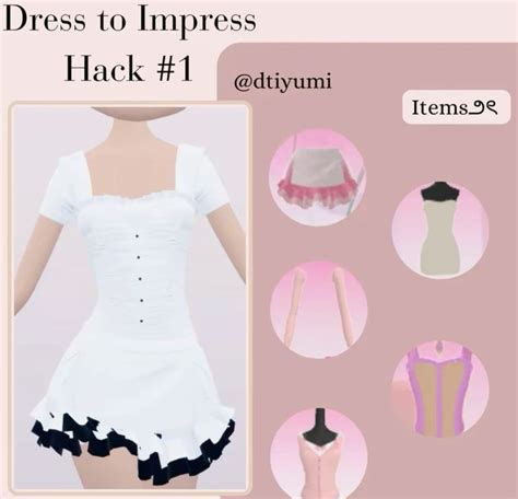 Dti Dress Hack In Dress To Impress Fancy Dress Code Combo Dress