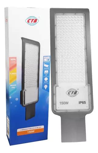 Reflector LED CTB BLLP 150E BF 150W con luz blanco frío y carcasa gris