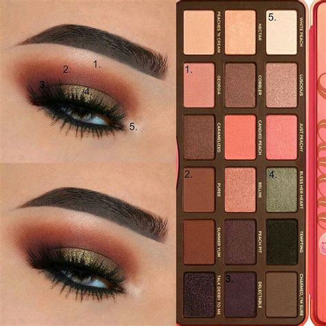 Pinterest Iiiannaiii Peach Makeup Peach Eye Makeup Peach