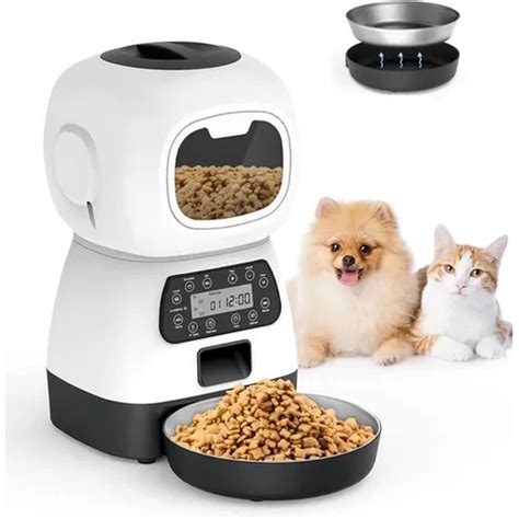 Alimentador Autom Tico C Es Gatos Pets Program Vel Smart L