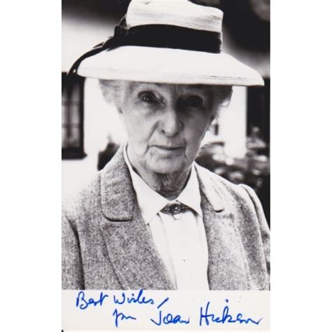 Joan Hickson Signed 'Miss Marple' 4x6 Photograph 25327