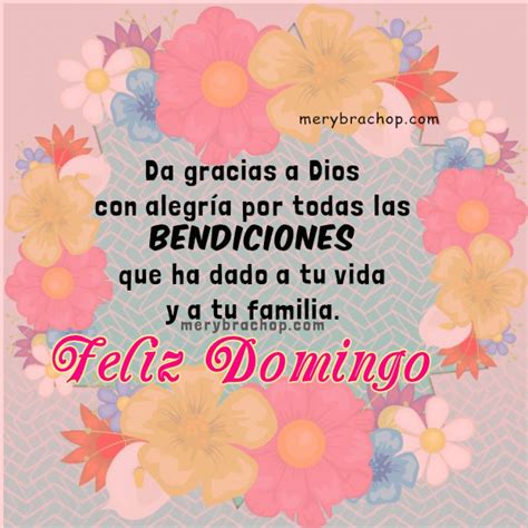 Im Genes Cristianas Con Frases De Feliz Domingo Entre Poemas