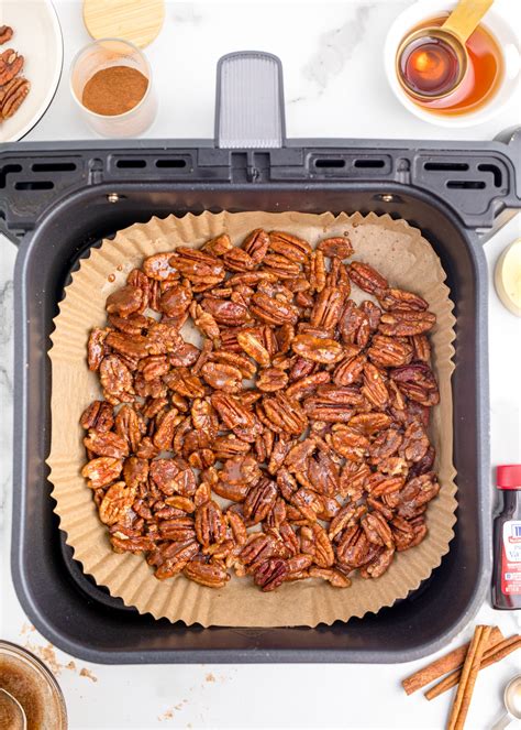 Air Fryer Candied Pecans - My Air Fryer Kitchen