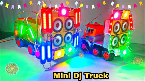 Durga Puja Dj Light Truck At Home Big Dj Truck Visarjan How To Make