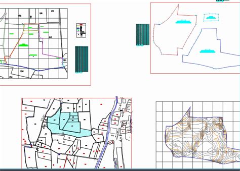 Topographic Map In Autocad Download Cad Free 156 Mb Bibliocad