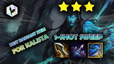 1 Shot Sweep The Entire Lobby⭐⭐⭐ Kalista 3 Star Tft Set 5 5 Patch 11