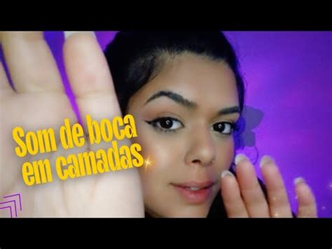 ASMR SOM DE BOCA EM CAMADAS Layered Mouth Sounds YouTube