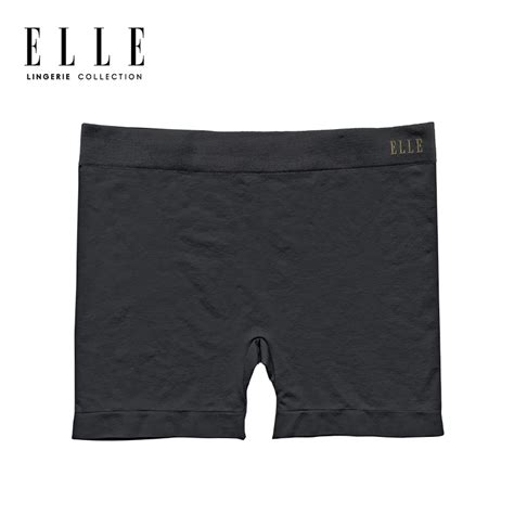 ELLE Lingerie I Panty กางเกงขาสนกนโปผา Spendex I LP1103BL Shopee