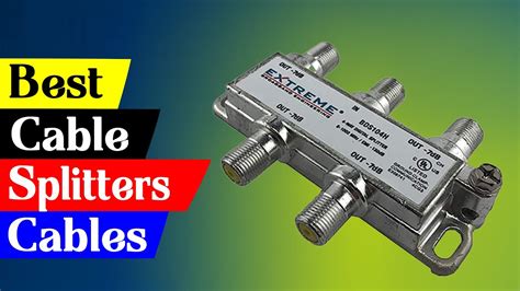 Top 5 Best Cable Splitters Reviews In 2024 YouTube